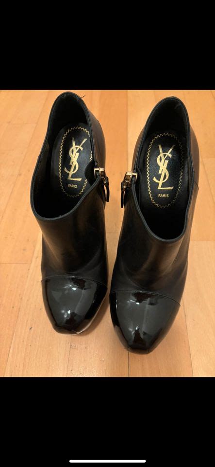 ysl stiefelette|YSL loafers.